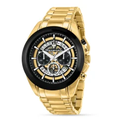 Maserati ure Maserati Traguardo 45mm R8873612058 | Herreure Med Lænke | Herreure I Gulddouble