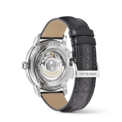 Mont Blanc Star Legacy Orbis Terrarum 43mm 128675 | Herreure Med Rem | Herreure I Stål