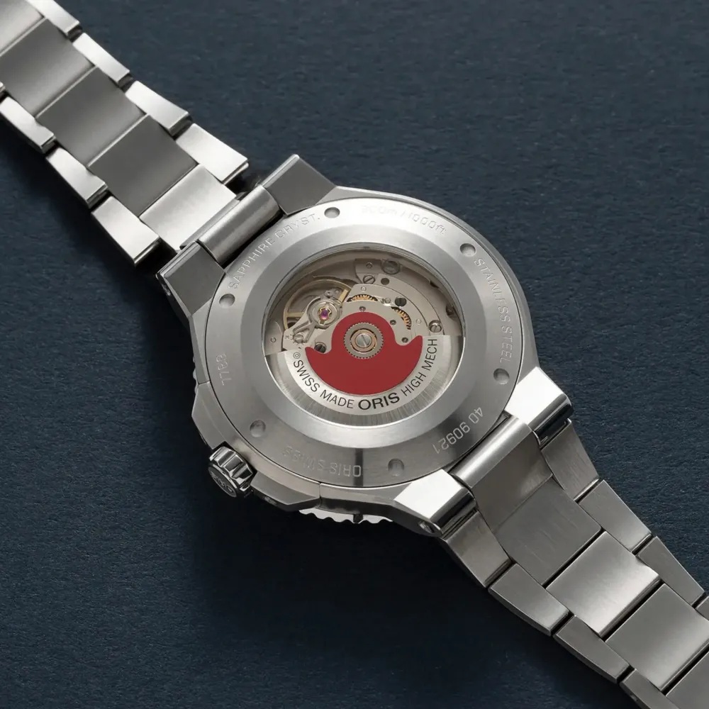 Oris ure Oris Aquis Date 43,5mm 733 7789 4135MB | Herreure Med Lænke | Herreure I Stål