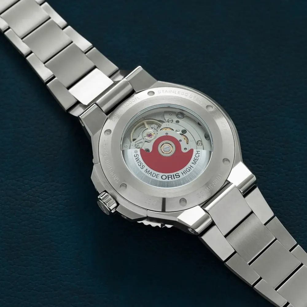 Oris ure Oris Aquis Date 41,5mm 733 7787 4135MB | Herreure Med Lænke | Herreure I Stål