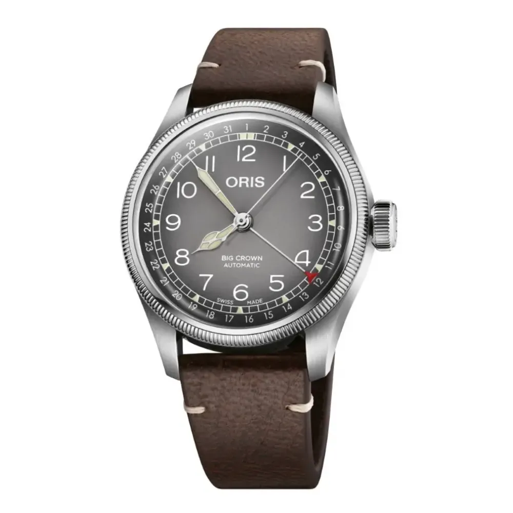 Oris ure Oris Big Crown x Cervo Volante 38mm 754 7779 4063LSDB | Herreure Med Rem | Herreure I Stål
