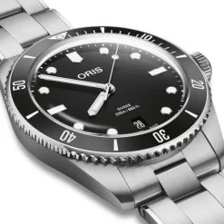 Oris ure Oris Divers 65 Date 39mm 733 7795 4054SET | Herreure Med Lænke | Herreure I Stål