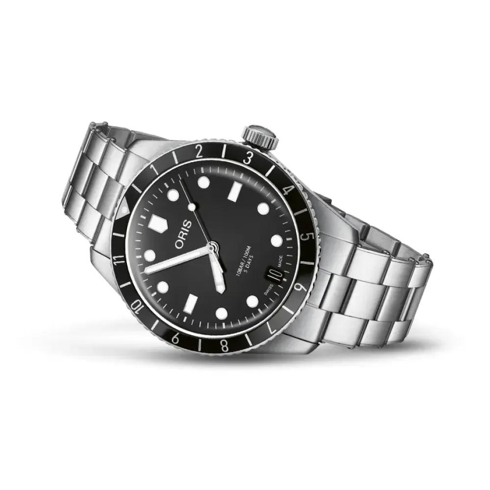 Oris ure Oris Divers 65 12H 40mm 400 7772 4054MB | Herreure Med Lænke | Herreure I Stål