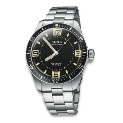 Oris ure Oris Divers 65 Heritage 60th Anniversary 01 733 7772 0434SET | Herreure Med Lænke | Herreure I Stål