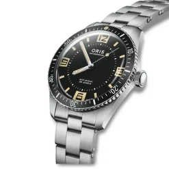 Oris ure Oris Divers 65 Heritage 60th Anniversary 01 733 7772 0434SET | Herreure Med Lænke | Herreure I Stål