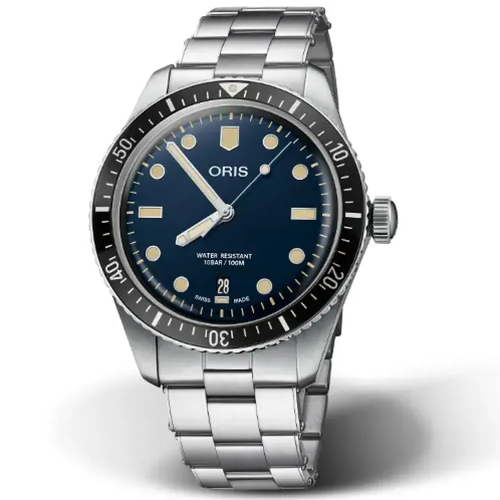 Oris ure Oris Divers 65 40mm 733 7707 4055MB | Herreure Med Lænke | Herreure I Stål