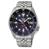Seiko 5 Sports Automatic GMT SSK003K1 | Herreure Med Lænke | Herreure I Stål