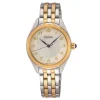 Seiko Caprice SUR380P1 | Dame Dameure Med Lænke | Dameure I Bicolor