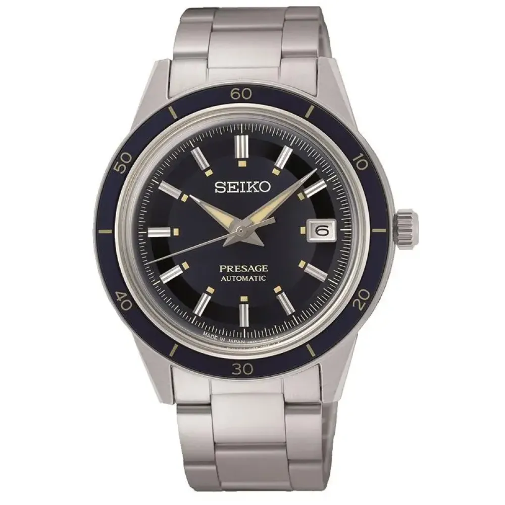 Seiko Presage SRPG05J1 | Herreure I Stål | Herreure Med Lænke