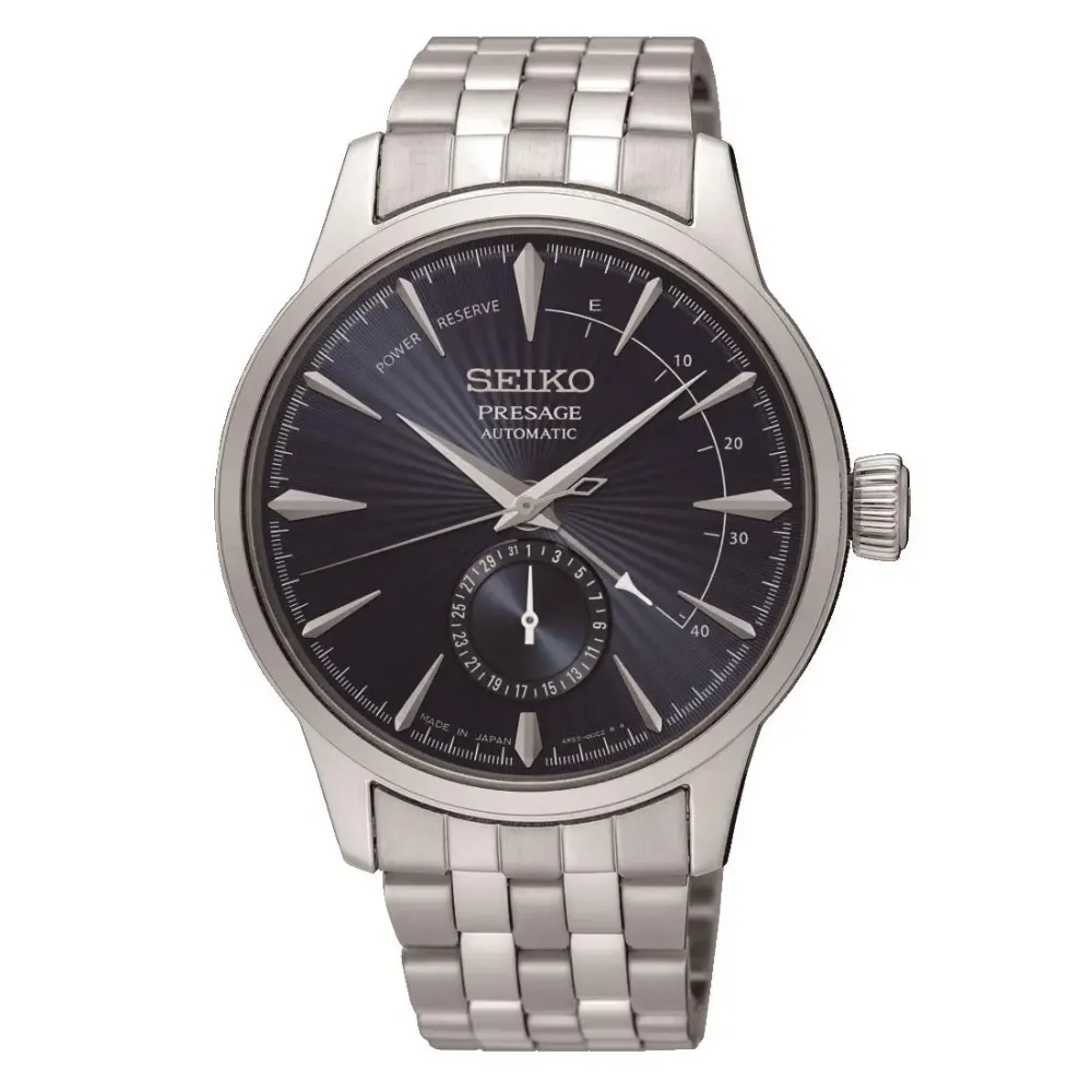 Seiko Presage SSA347J1 | Herreure I Stål | Herreure Med Lænke