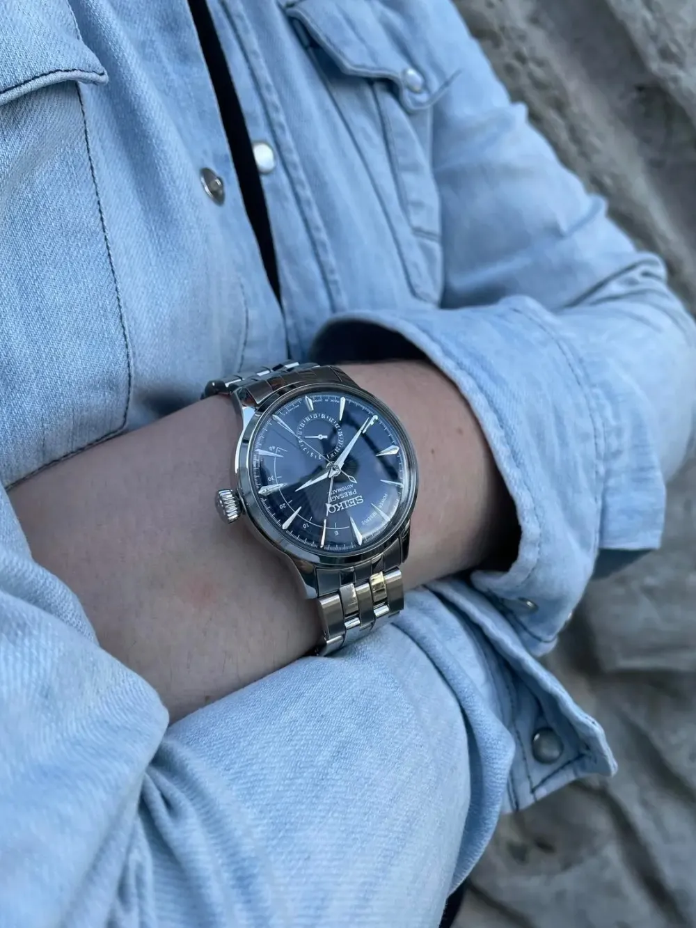 Seiko Presage SSA347J1 | Herreure I Stål | Herreure Med Lænke