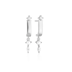 Sif Jakobs Jewellery Sif Jakobs Adria Tre Pendolo øreringe SJ-E12240-PCZ | Sølvsmykker