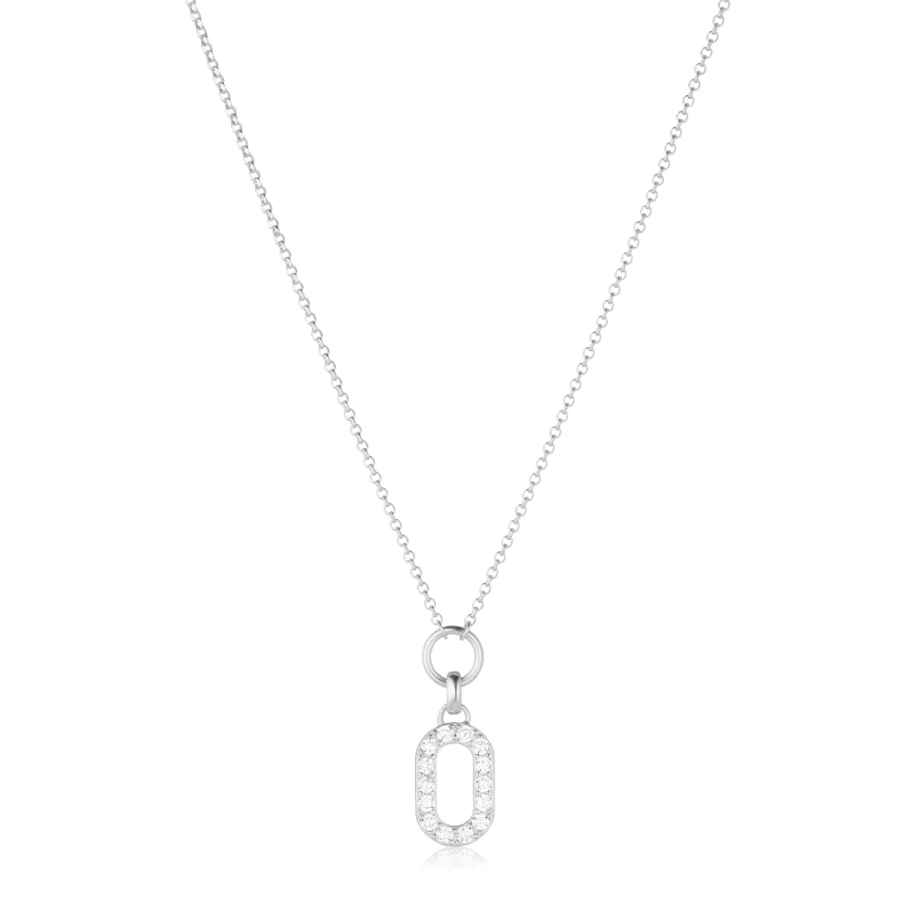 Sif Jakobs Jewellery Sif Jakobs Capizzi Piccolo halskæde SJ-N42230-CZ | Halskæder | Sølvsmykker
