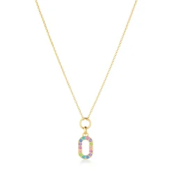 Sif Jakobs Jewellery Sif Jakobs Capizzi Piccolo halskæde SJ-N42230-XCZ-YG | Halskæder | Forgyldte Sølvsmykker