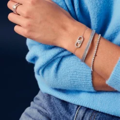 Sif Jakobs Jewellery Sif Jakobs Ellera Grande armbånd SJ-B2870-CZ | Armbånd | Sølvsmykker