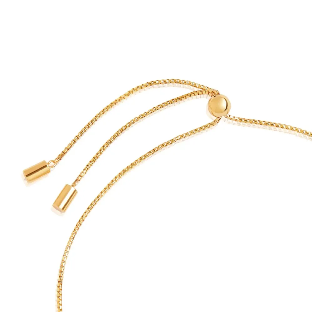Sif Jakobs Jewellery Sif Jakobs Ellera Tennis armbånd SJ-B42032-XCZ-SG | Armbånd | Forgyldte Sølvsmykker