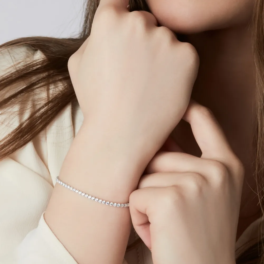 Sif Jakobs Jewellery Sif Jakobs Ellera Tennis armbånd SJ-B42032-CZ-SS | Armbånd | Sølvsmykker