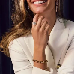 Sif Jakobs Jewellery Sif Jakobs Ellisse armbånd SJ-B2336-YG | Armbånd | Forgyldte Sølvsmykker