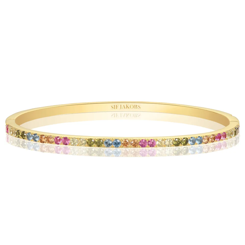 Sif Jakobs Jewellery Sif Jakobs Ellisse armring SJ-BG2344-XCZ-YG | Armbånd | Forgyldte Sølvsmykker