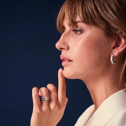 Sif Jakobs Jewellery Sif Jakobs Ellisse Carezza Piccolo ring SJ-R2357-CZ | Sølvsmykker