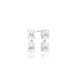 Sif Jakobs Jewellery Sif Jakobs Ellisse Due Piccolo øreringe SJ-E2308-CZ | Sølvsmykker
