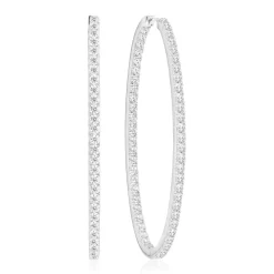 Sif Jakobs Jewellery Sif Jakobs Ellisse Grande øreringe SJ-E2314-CZ | Sølvsmykker