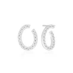 Sif Jakobs Jewellery Sif Jakobs Ellisse Ovale øreringe SJ-E2321-CZ | Sølvsmykker