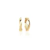 Sif Jakobs Jewellery Sif Jakobs Ferrara Piccolo Pianura øreringe SJ-E12108-SG | Øreringe | Forgyldte Sølvsmykker