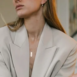 Sif Jakobs Jewellery Sif Jakobs Follina halskæde P12125-CZ-SS | Halskæder | Sølvsmykker