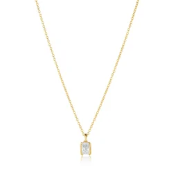 Sif Jakobs Jewellery Sif Jakobs Roccanova Piccolo halskæde SJ-N42260-CZ-YG | Halskæder | Forgyldte Sølvsmykker