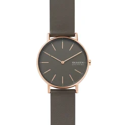 Skagen ure Skagen Signatur SKW2794 | Dame Dameure Med Rem | Dameure I Gulddouble