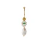 STINE A Jewelry Heavenly Flower Pearl ørering 1298-02 | Øreringe | Forgyldte Sølvsmykker