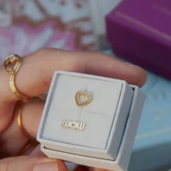 STINE A Jewelry Love Box MOM 7000-102 | Øreringe | Forgyldte Sølvsmykker