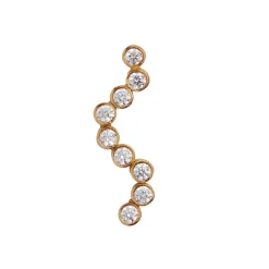 STINE A Jewelry Midnight Sparkle ørering 1250-02 | Øreringe | Forgyldte Sølvsmykker