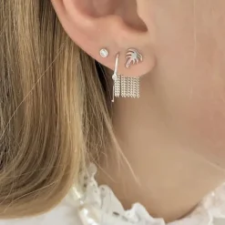 STINE A Jewelry One Dot Open ørering 1152-00 | Øreringe | Sølvsmykker