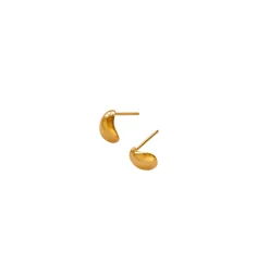 STINE A Jewelry Oyster Mini ørering 1389-02 | Forgyldte Sølvsmykker | Øreringe