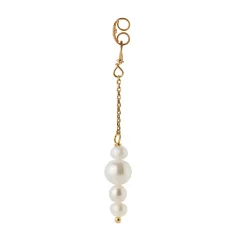 STINE A Jewelry Pearl Berries Behind Ear lås 1310-02 | Øreringe | Forgyldte Sølvsmykker