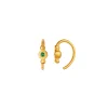 STINE A Jewelry Petit Bon Bon ørering 1005-02-Green | Øreringe | Forgyldte Sølvsmykker