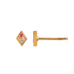 STINE A Jewelry Petit Candy Harlekin ørering 1159-02 | Øreringe | Forgyldte Sølvsmykker