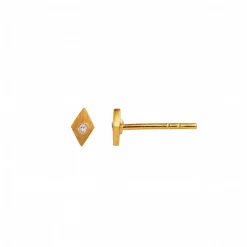 STINE A Jewelry Petit Harlekin ørering 1020-02 | Øreringe | Forgyldte Sølvsmykker