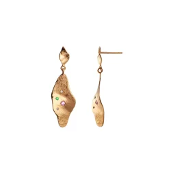 STINE A Jewelry Petit Ile De L'Amour ørering 1205-02 | Øreringe | Forgyldte Sølvsmykker