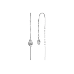 STINE A Jewelry Petit Ile de L'Amour double chain ørering 1238-00 | Øreringe | Sølvsmykker
