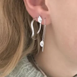STINE A Jewelry Petit Ile de L'Amour ørering 1204-00 | Øreringe | Sølvsmykker