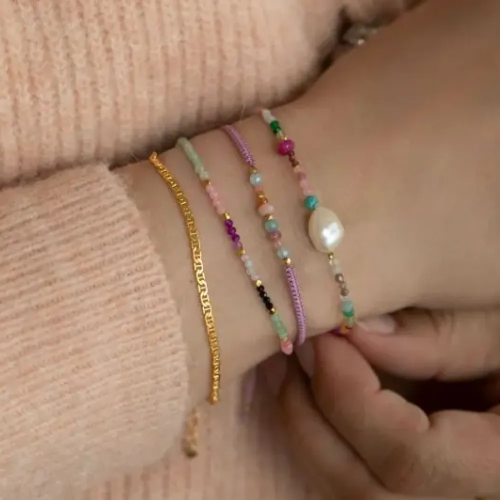 STINE A Jewelry Petit Link armbånd 3170-02 | Armbånd | Forgyldte Sølvsmykker