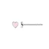STINE A Jewelry Petit Love Heart ørering 1181-00-Lightpink | Øreringe | Sølvsmykker