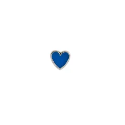 STINE A Jewelry Petit Love Heart ørering 1181-00-Cobalt | Øreringe | Sølvsmykker