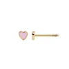 STINE A Jewelry Petit Love Heart ørering 1181-02-Lightpink | Øreringe | Forgyldte Sølvsmykker