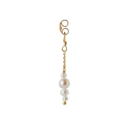 STINE A Jewelry Petit Pearl Berries Behind Ear lås 1311-02 | Øreringe | Forgyldte Sølvsmykker