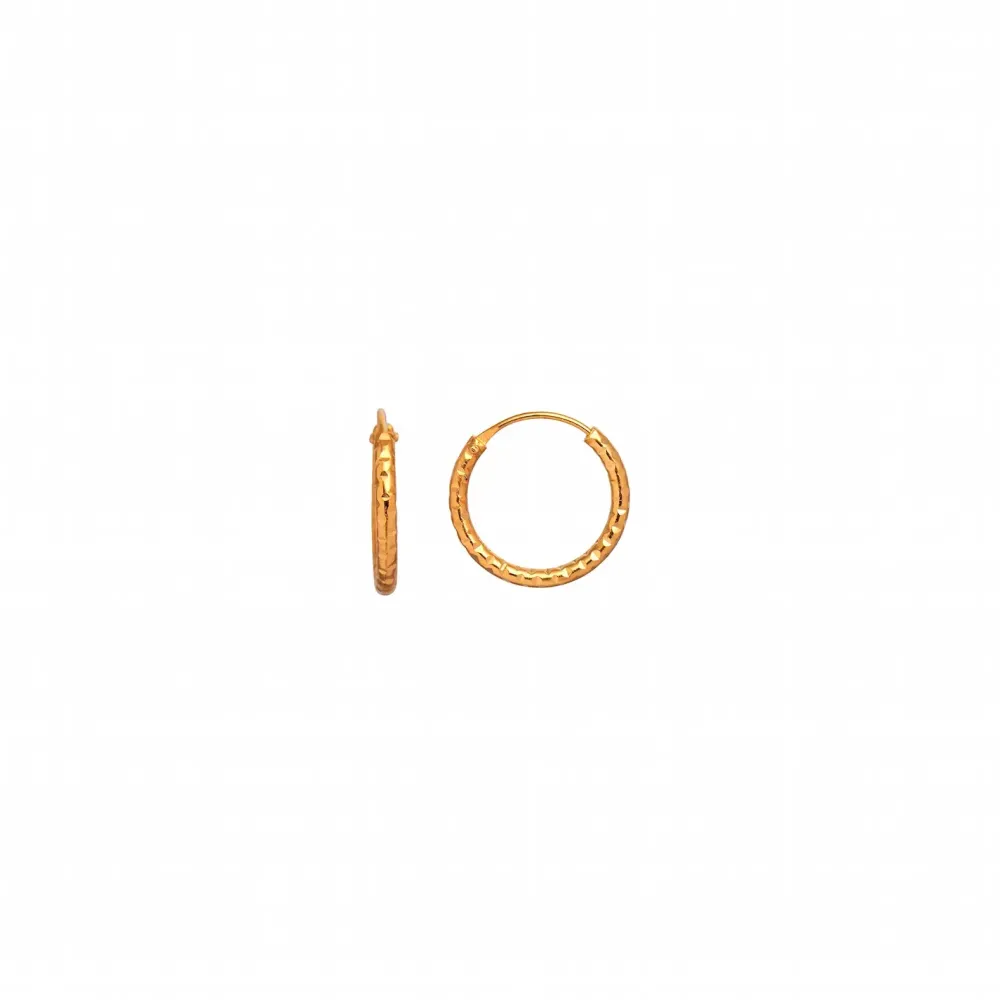 STINE A Jewelry Petit Tinsel ørering 1094-02 | Øreringe | Forgyldte Sølvsmykker