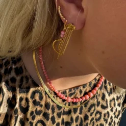 STINE A Jewelry Short Snake halskæde 2019-02 | Halskæder | Forgyldte Sølvsmykker